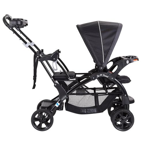  [아마존베스트]Baby Trend Sit and Stand Double Stroller, Onyx