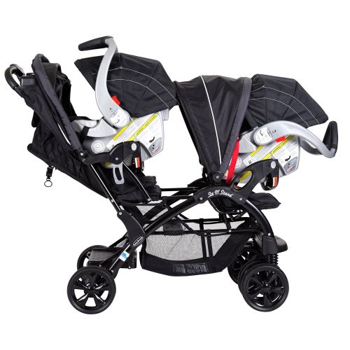  [아마존베스트]Baby Trend Sit and Stand Double Stroller, Onyx