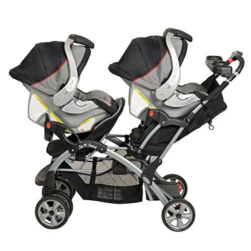  [아마존베스트]Baby Trend Double Sit N Stand Stroller, Millennium