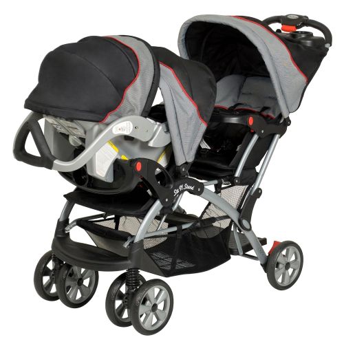  [아마존베스트]Baby Trend Double Sit N Stand Stroller, Millennium