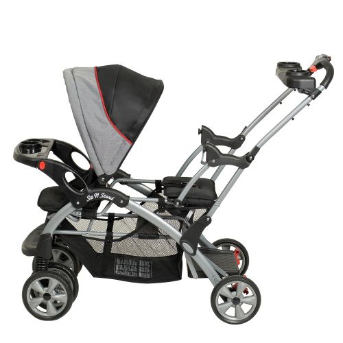  [아마존베스트]Baby Trend Double Sit N Stand Stroller, Millennium