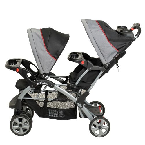  [아마존베스트]Baby Trend Double Sit N Stand Stroller, Millennium