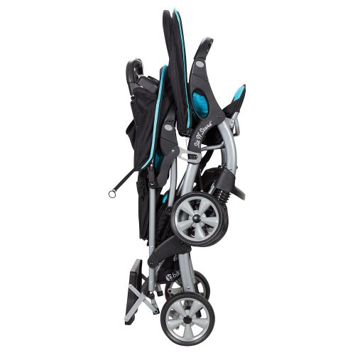  [아마존베스트]Baby Trend Sit n Stand Double Stroller, Optic Aqua