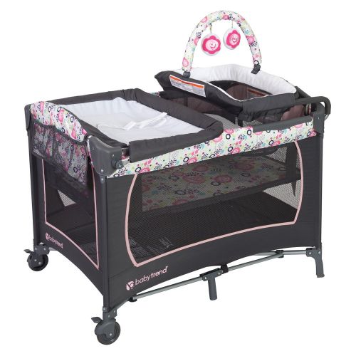  [아마존베스트]Baby Trend Lil Snooze Deluxe Nursery Center, Flora