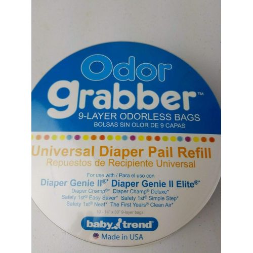  Baby Trend Odor Graber Universal Diaper Pail Refill