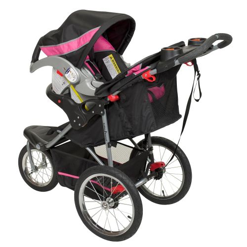  [아마존베스트]Baby Trend Expedition Jogger Stroller, Bubble Gum