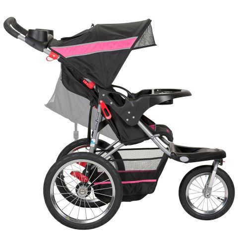  [아마존베스트]Baby Trend Expedition Jogger Stroller, Bubble Gum