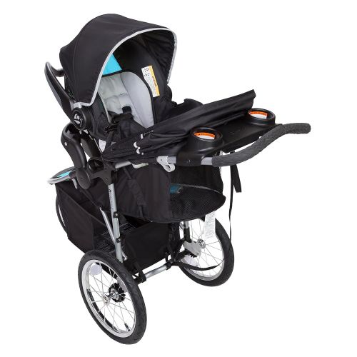  Baby Trend Pathway 35 Jogger Travel System, Optic Teal