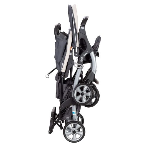  Baby Trend Sit N Stand Tandem Stroller + Infant Car Seat Travel System, Stormy