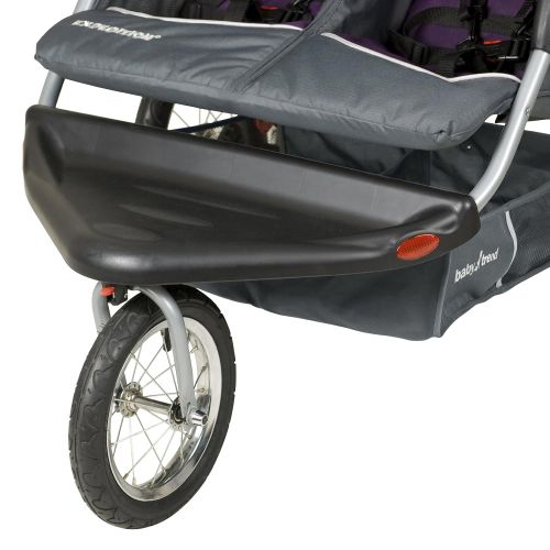  Baby Trend Expedition Double Jogger Stroller, Carbon