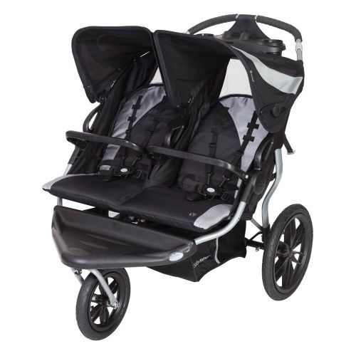  Baby Trend Navigator Lite Double Jogger Stroller, Candy Apple