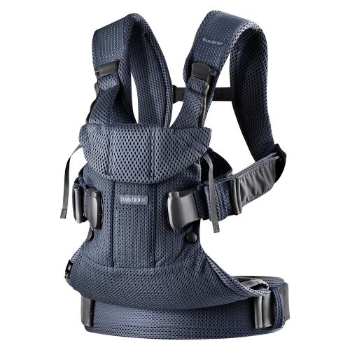  BABYBJOERN New Baby Carrier One Air 2019 Edition, Mesh, Navy Blue