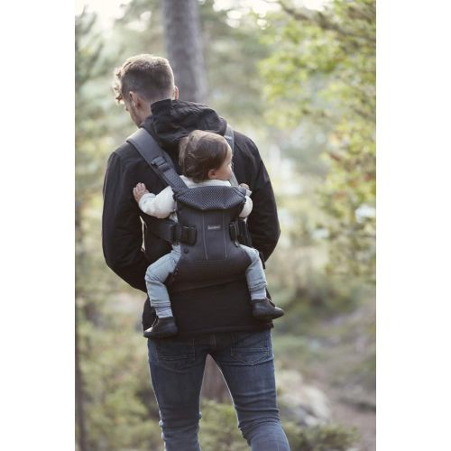  BabyBjoern BABYBJOERN New Baby Carrier One Air 2019 Edition, Mesh, Vintage Rose