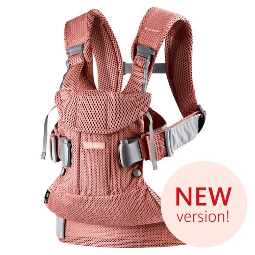  BabyBjoern BABYBJOERN New Baby Carrier One Air 2019 Edition, Mesh, Vintage Rose