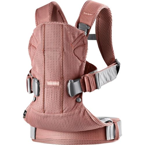  BabyBjoern BABYBJOERN New Baby Carrier One Air 2019 Edition, Mesh, Vintage Rose