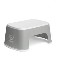 BabyBjoern Step Stool, Gray/White