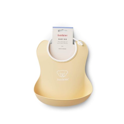  BABYBJOERN Baby Bib, Powder Yellow