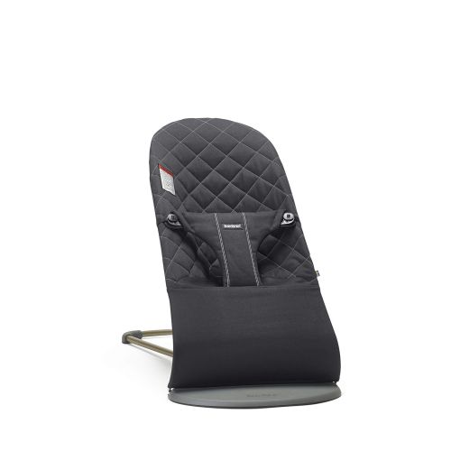  BabyBjoern BABYBJOERN Bouncer Bliss, Quilted Cotton, Anthracite