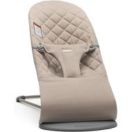 BabyBjoern Bouncer Bliss, Sand Gray, Cotton (006017US)