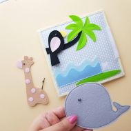 BabyBookShop Quiet Book - Busy Book - Quiet Book Toddler - Felt Book - Quiet Book Pages - Birthday Gift - First Birthday - Personalized Baby Gifts