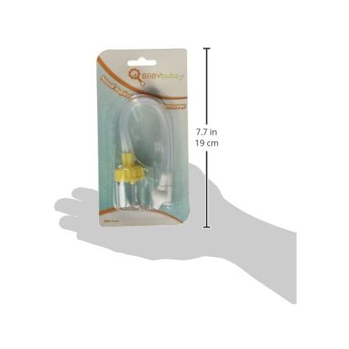  [아마존베스트]BabyBubz Baby Nasal Aspirator Clears Mucous & Sinus Congestion - Hospital Grade Booger Remover is Safe, BPA...