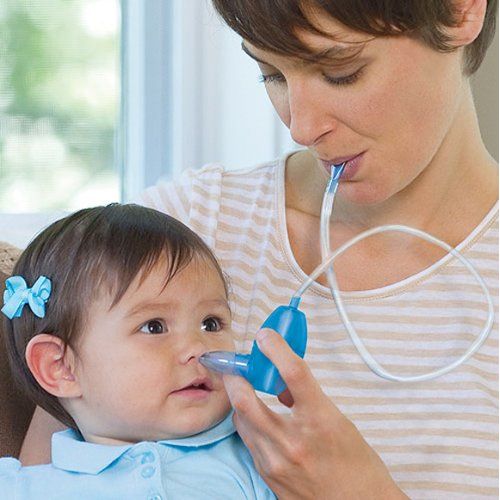  [아마존베스트]BabyComfy Nasal Aspirator -- The Snotsucker -- Hygienically & Safely Removes Baby’s Nasal Mucus  Clear