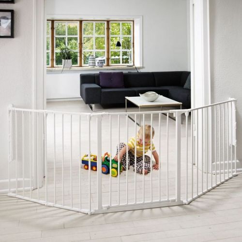  BABY DAN BabyDan Flex Gate Large 35.4 - 87.8 - White