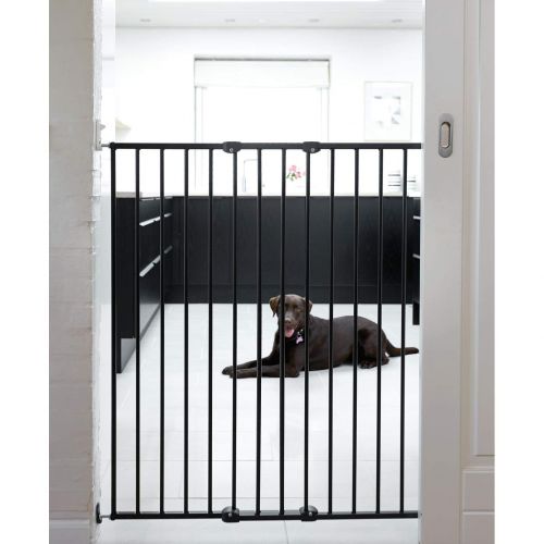  Babydan BabyDan Scandinavian Pet Design Extra Tall Wall Mounted Gate - Black