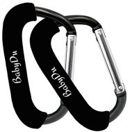 BabyDu Set of 2 - Large Multi Purpose Stroller Hooks Organizer for Hanging Purses, Diaper Bag, Shopping Bags....