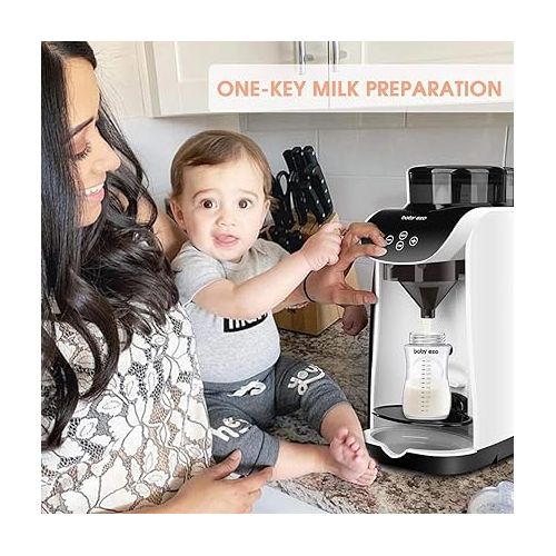  Formula Milk Dispenser, Automatic Electric Formula Mixer Warmer, Milking Machine for Baby - Easily Make Bottle with Automatic Powder Blending