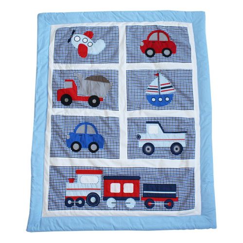  BabyFad Transport 10 Piece Baby Crib Bedding Set