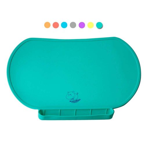  [아마존베스트]BabyMumbo Children Place Mat by Baby Mumbo, Premium Quality, Food Grade Silicone for Maximum Hygiene,...