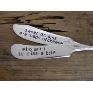 /BabyPuppyDesigns Cheese Knife Set Sweet Dream Are Made Of Cheese Cheese Knife Set