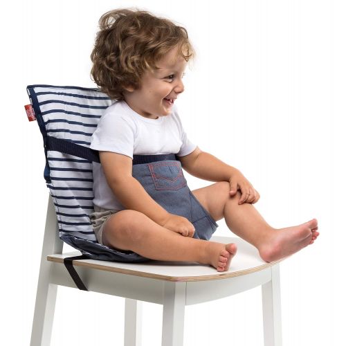  [아마존베스트]BabyToLove Baby-To-Love Pocket Chair, Portable High-Chair for Travel Toddler (Denim Edition)