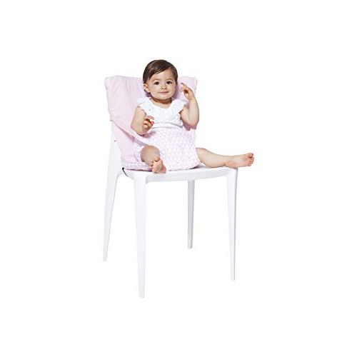  [아마존베스트]BabyToLove Baby-To-Love Pocket Chair, Girl Portable Baby Seat for Eating & Travel (Pink Hearts)