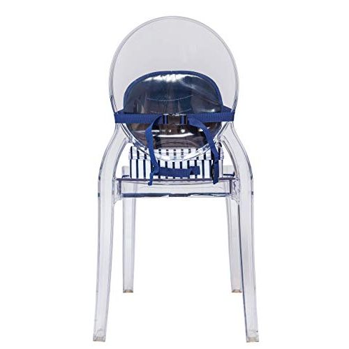  [아마존베스트]BabyToLove Baby-To-Love Easy Up, Portable Travel Booster Seat Dining Toddler, Boy & Girl (Blue Stripes)