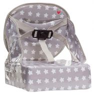 [아마존베스트]BabyToLove Baby-To-Love Easy Up, Portable Baby Feeding Chair Cushion and Booster Seat for Toddler (White Stars)