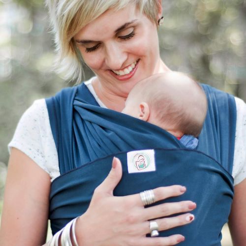  BabyWombWorld Baby Wrap Carrier Newborn Sling : Extra Soft Wraps and Slings for Safe Easy Wearing and Carrying of Babies, Newborns, Infant and Babywearing. Perfect Carriers for Baby Registry and