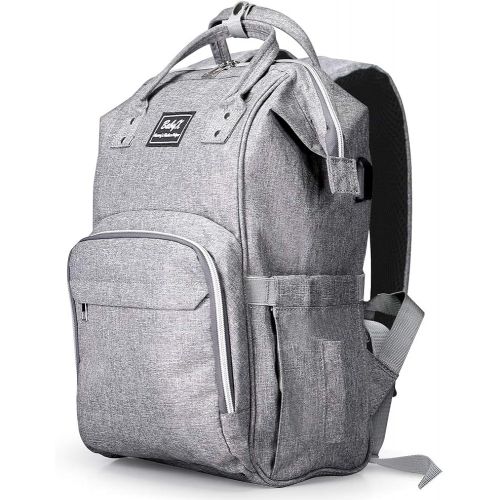  BabyX Diaper Bag Backpack Multifunction Maternity Travel Nappy Bags -Grey