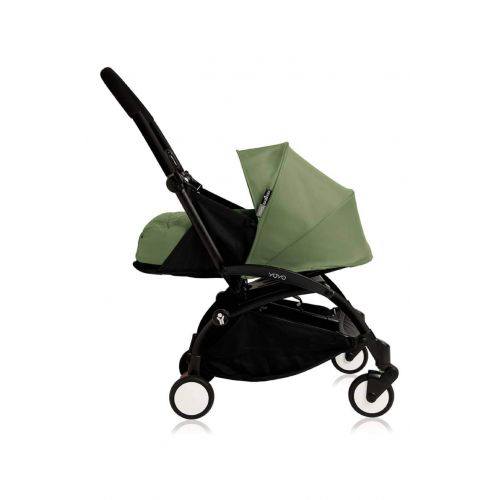  [아마존베스트]Baby Zen Babyzen YOYO+ Newborn Stroller - Black/Peppermint