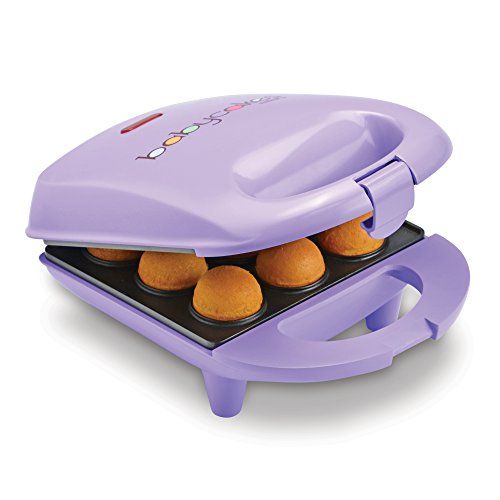  [아마존베스트]Babycakes Mini Cake Pop Maker, Lilac, 9-Pop (CPM-20)