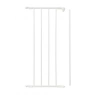 Babydan Baby Dan Safety Gate Extension with Door, White, 28 x 4