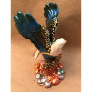 /Babydollsandmore QIFU Eagle Jeweled Trinket Box