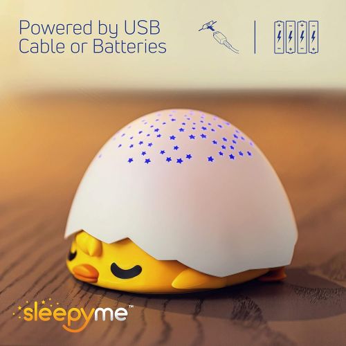  Babyfeel SleepyMe Smart Sleep Soother | White Noise Sound Machine | Baby & Toddler Star Projector | Baby Gifts | Portable Sleep Aid Night Light with 10 Songs for Crib | Shusher Sound Machin