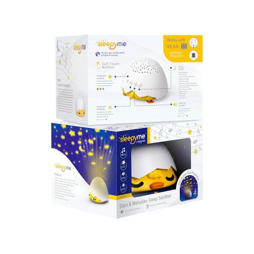  Babyfeel SleepyMe Smart Sleep Soother | White Noise Sound Machine | Star Projector in 3 Colors | Baby Gifts |...