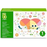 Babyganics Diapers Size 1 | Latex & Chlorine Free | Formulated with Seed Oil Blend | Maximum Leak Control | 100 Diapers