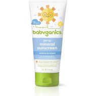 Babyganics 50 Spf Sunscreen Lotion, All Mineral Baby Sunscreen Lotion | UVA UVB Protection | Water Resistant, 6 oz