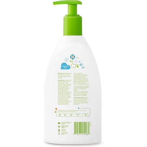 베이비가닉스 Babyganics Daily Lotion, Fragrance Free, 17oz, Non-Allergenic, Packaging May Vary