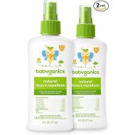 Babyganics Insect Spray, 6oz, 2 pack, Made with Plant and Essential Oils, Packaging May Vary