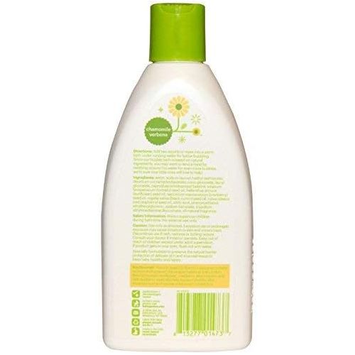 베이비가닉스 BabyGanics, Bubble Bath, Chamomile Verbena, 9 fl oz (266 ml)